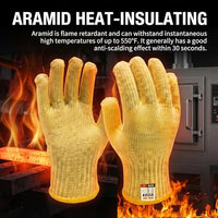 GOL-SIV 5 Pairs Cut Resistant Work Gloves, 7-Gauge Heavy Duty Aramid Fiber, Heat & Cut Protection for Small Hands, Women. Ideal for Metal Glass Handling, Woodworking & Industrial Assembly, S