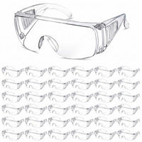 GOL-SIV Safety Goggles, 3-Pack, ANSI Z87.1 Certified, Dual Anti-Fog High Impact Polycarbonate Work Eyewear with Indirect Vent for Construction, Lab, Woodworking & Debris Protection