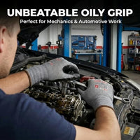 GOL-SIV Micro-Foam Nitrile Work Gloves, 15-Gauge Seamless Knit, Sandy Grip for Mechanics & Assembly,High Dexterity, Oil Resistant, Breathable Open Back Hand Protection(M, 3 pairs)