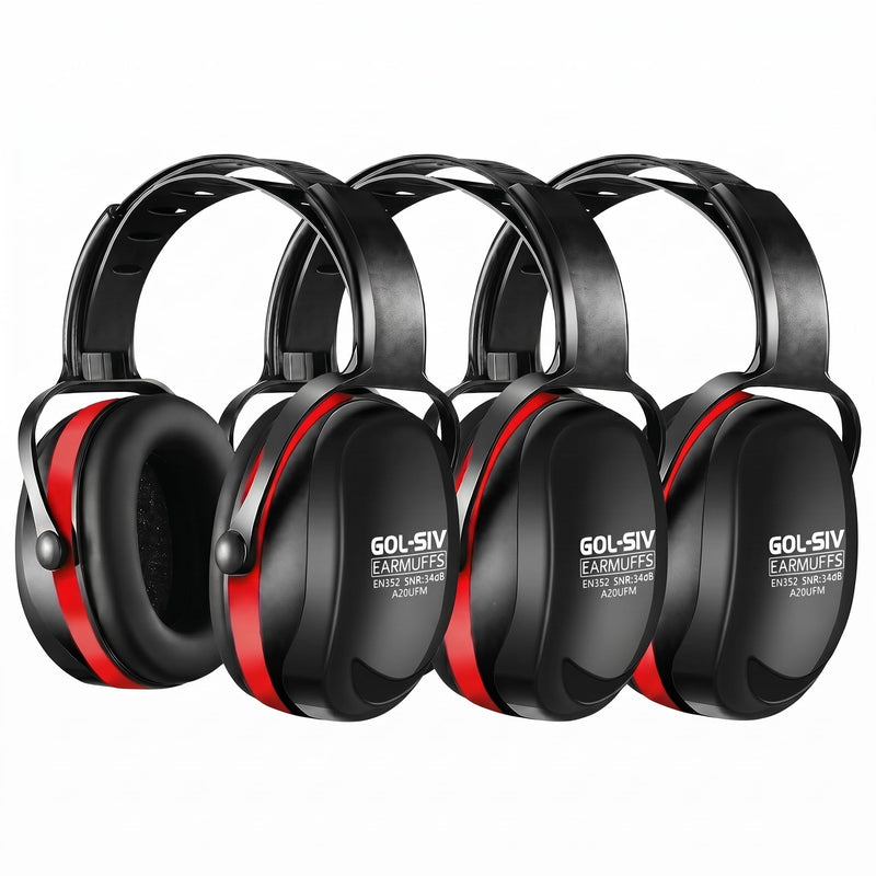 SNR 34dB noise reduction earmuffs