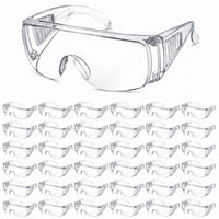 GOL-SIV Safety Goggles 12 Pack - ANSI Z87.1 Bulk Protective Eyewear, Dual Anti-Fog High Impact Lenses, Indirect Louvered Vent for Chemical Splash, Industrial Construction & Manufacturing